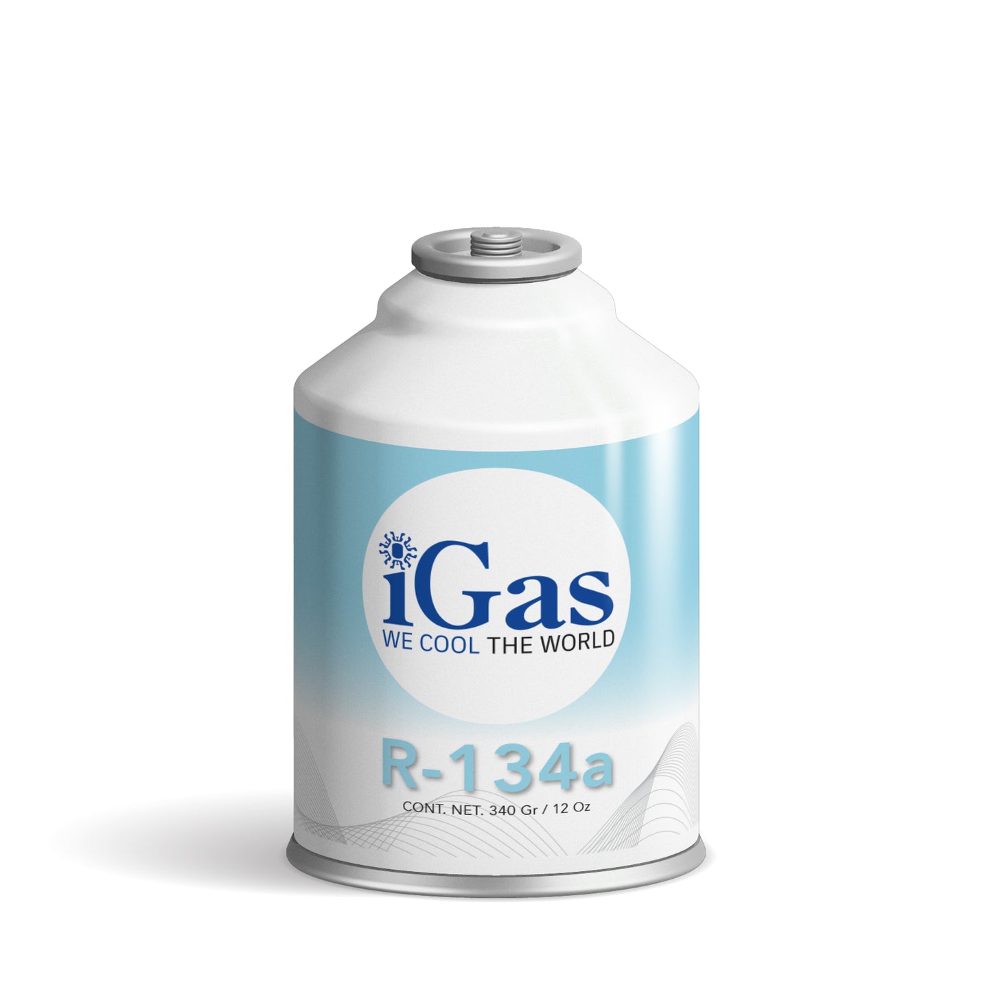 GAS REFRIGERANTE IGAS R134 LATA 340 GR SIN PIVOTE