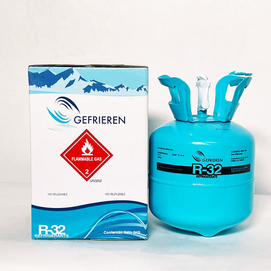GAS REFRIGERANTE IGEFRIEREN R32 CILINDRO 3 KG